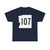 NH Route 107 (New Hampshire) (Road Sign) T-Shirt