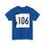 NH Route 106 (New Hampshire) (Road Sign) T-Shirt