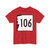 NH Route 106 (New Hampshire) (Road Sign) T-Shirt