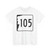 NH Route 105 (New Hampshire) (Road Sign) T-Shirt
