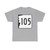 NH Route 105 (New Hampshire) (Road Sign) T-Shirt