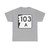 NH Route 103A (New Hampshire) (Road Sign) T-Shirt