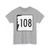 NH Route 108 (New Hampshire) (Road Sign) T-Shirt