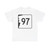 NH Route 97 (New Hampshire) (Road Sign) T-Shirt