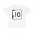 NH Route 10 (New Hampshire) (Road Sign) T-Shirt