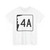 NH Route 4A (New Hampshire) (Road Sign) T-Shirt