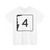 NH Route 4 (New Hampshire) (Road Sign) T-Shirt
