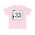 NH Route 33 (New Hampshire) (Road Sign) T-Shirt