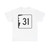 NH Route 31 (New Hampshire) (Road Sign) T-Shirt
