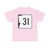 NH Route 31 (New Hampshire) (Road Sign) T-Shirt