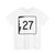NH Route 27 (New Hampshire) (Road Sign) T-Shirt