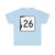 NH Route 26 (New Hampshire) (Road Sign) T-Shirt