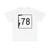 NH Route 78 (New Hampshire) (Road Sign) T-Shirt