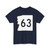 NH Route 63 (New Hampshire) (Road Sign) T-Shirt