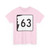 NH Route 63 (New Hampshire) (Road Sign) T-Shirt