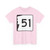 NH Route 51 (New Hampshire) (Road Sign) T-Shirt