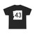 NH Route 43 (New Hampshire) (Road Sign) T-Shirt