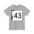 NH Route 43 (New Hampshire) (Road Sign) T-Shirt