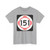 New Mexico 151 (New Mexico) (Road Sign) T-Shirt
