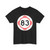 New Mexico 83 (New Mexico) (Road Sign) T-Shirt