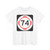 New Mexico 74 (New Mexico) (Road Sign) T-Shirt