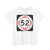 New Mexico 52 (New Mexico) (Road Sign) T-Shirt