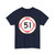 New Mexico 51 (New Mexico) (Road Sign) T-Shirt