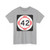 New Mexico 42 (New Mexico) (Road Sign) T-Shirt