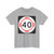 New Mexico 40 (New Mexico) (Road Sign) T-Shirt