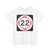 New Mexico 22 (New Mexico) (Road Sign) T-Shirt