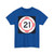 New Mexico 21 (New Mexico) (Road Sign) T-Shirt