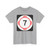 New Mexico 7 (New Mexico) (Road Sign) T-Shirt