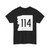 NH Route 114 (New Hampshire) (Road Sign) T-Shirt