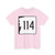 NH Route 114 (New Hampshire) (Road Sign) T-Shirt