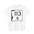 NH Route 113B (New Hampshire) (Road Sign) T-Shirt