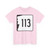 NH Route 113 (New Hampshire) (Road Sign) T-Shirt