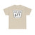 Nebraska State Spur 677 (Nebraska) (Road Sign) T-Shirt