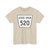 Nebraska State Spur 520 (Nebraska) (Road Sign) T-Shirt