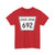 Nebraska State Spur 692 (Nebraska) (Road Sign) T-Shirt
