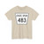 Nebraska State Spur 483 (Nebraska) (Road Sign) T-Shirt