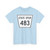 Nebraska State Spur 483 (Nebraska) (Road Sign) T-Shirt