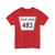 Nebraska State Spur 483 (Nebraska) (Road Sign) T-Shirt