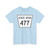 Nebraska State Spur 477 (Nebraska) (Road Sign) T-Shirt