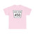 Nebraska State Spur 450 (Nebraska) (Road Sign) T-Shirt