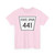 Nebraska State Spur 441 (Nebraska) (Road Sign) T-Shirt