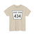 Nebraska State Spur 434 (Nebraska) (Road Sign) T-Shirt
