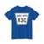 Nebraska State Spur 430 (Nebraska) (Road Sign) T-Shirt