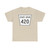 Nebraska State Spur 420 (Nebraska) (Road Sign) T-Shirt