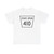 Nebraska State Spur 410 (Nebraska) (Road Sign) T-Shirt