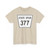 Nebraska State Spur 377 (Nebraska) (Road Sign) T-Shirt